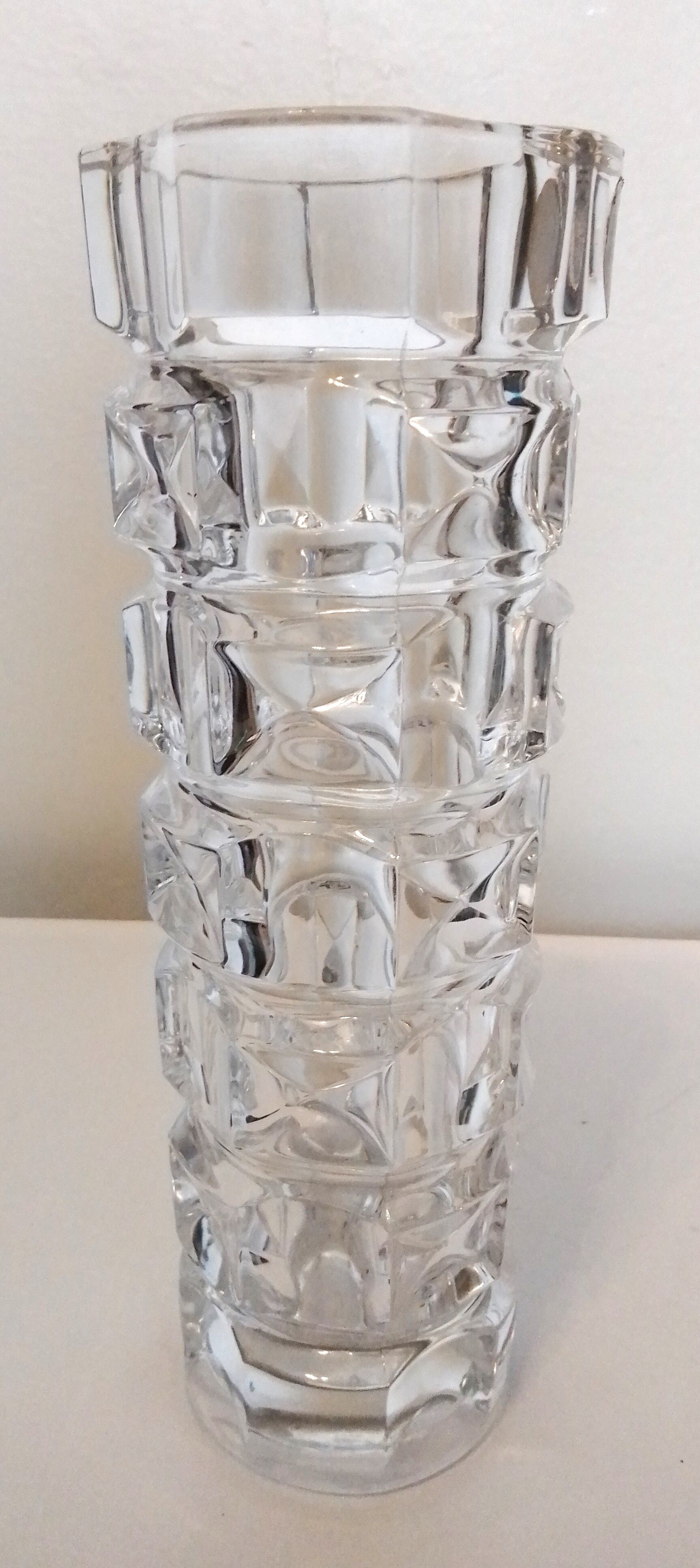 Crystal vase of Arques 70s