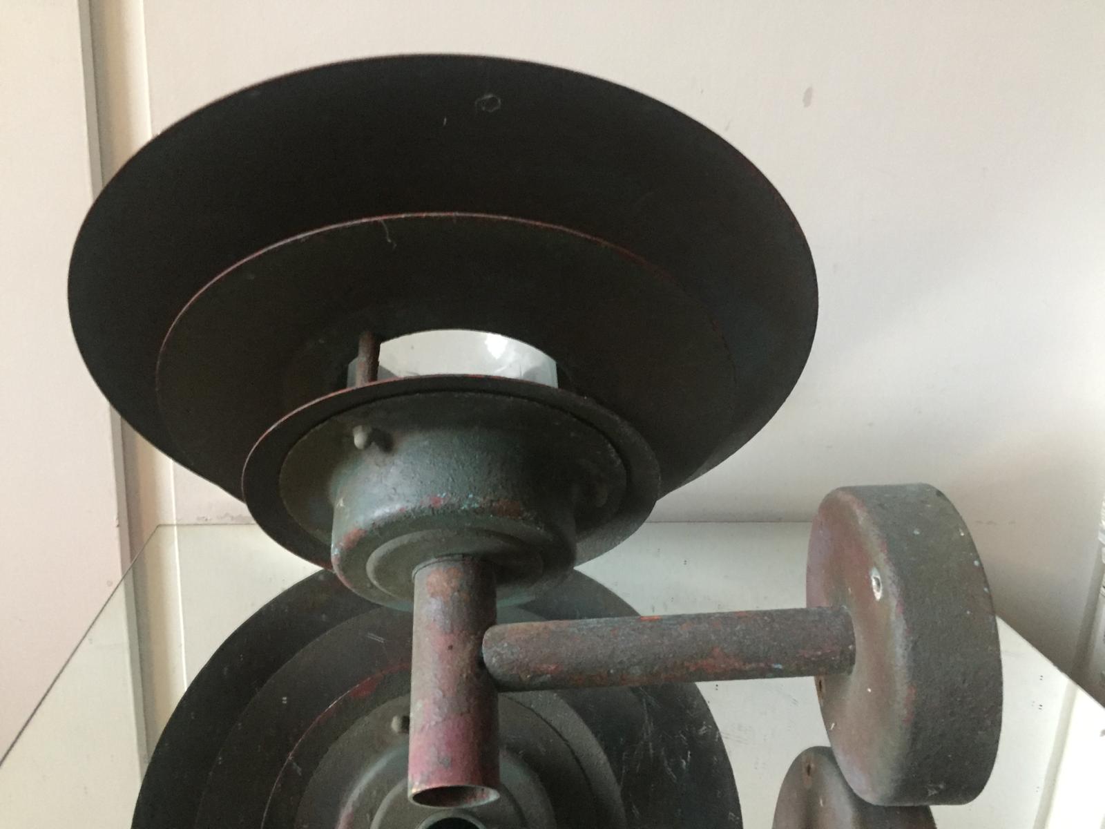 Danish Outdoor wall lamp in Cooper