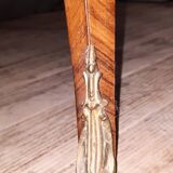 Louis XV table in red marquetry