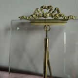 Cadre ancien 19ème verre et laiton