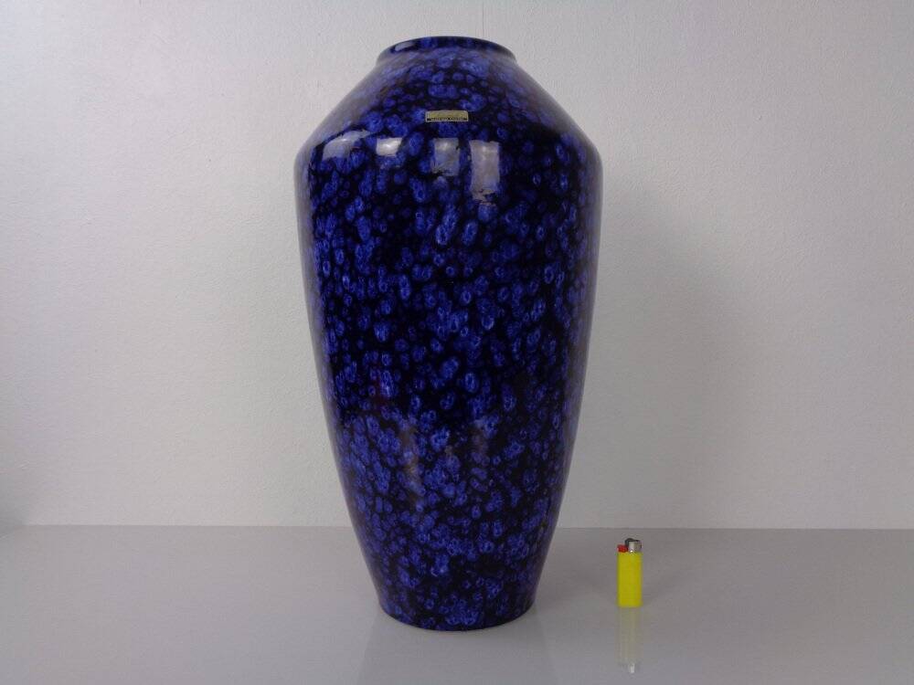 Large Pop Art Model 540-48 Vase in Glazed Ceramic from Scheurich, 1970s