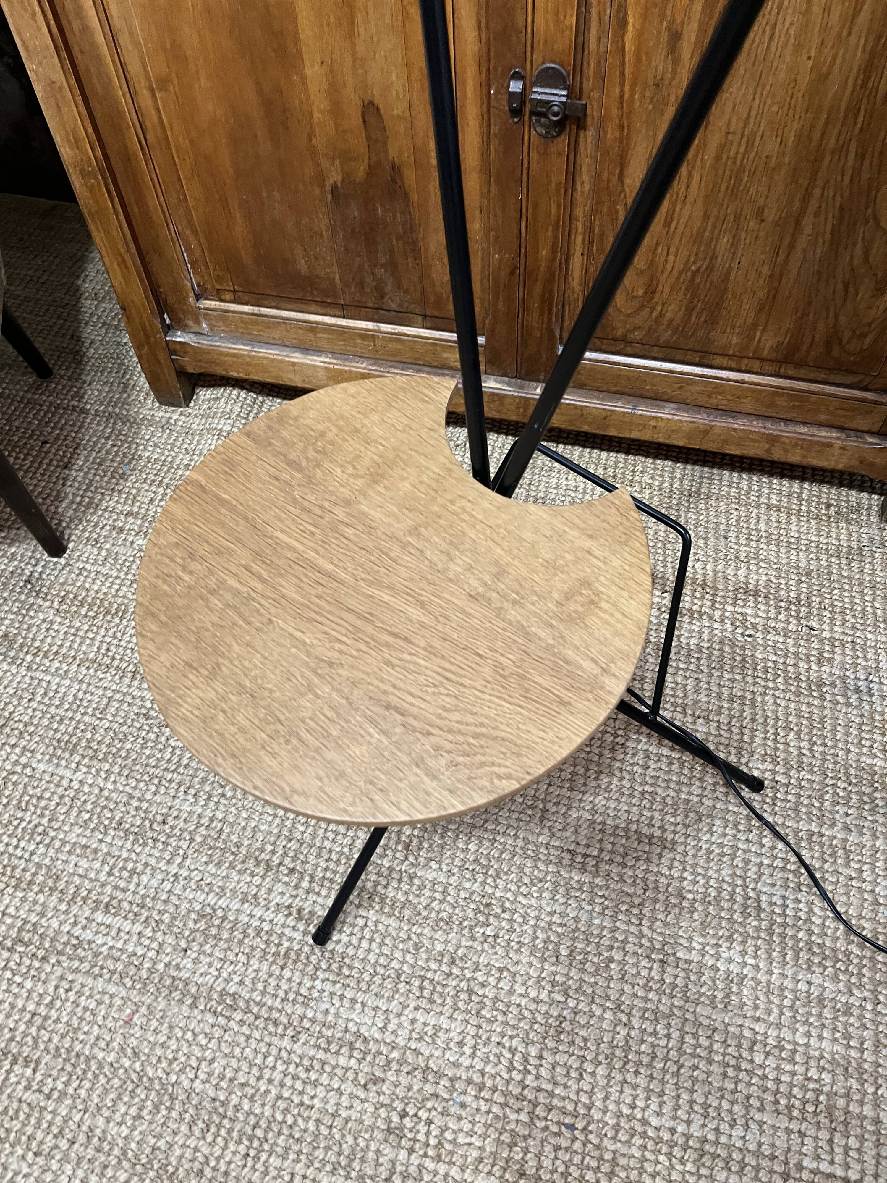 Double foot lamp compass and harness