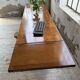 Table repas style drapière noyer 2m5/3m5 1900