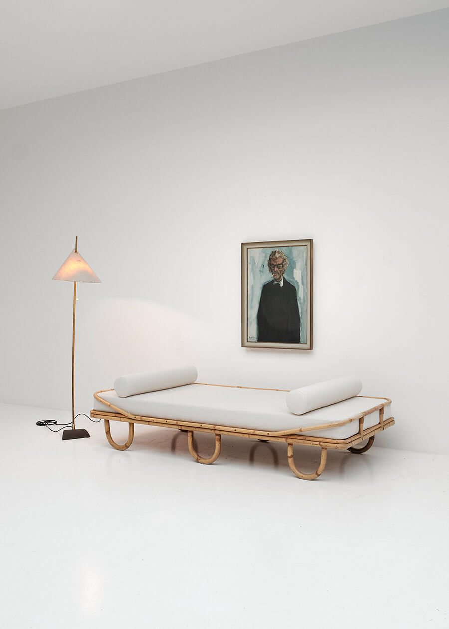 Daybed rotin  1960