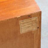 Storage cabinet 2 doors 1960 SWISS TEAK