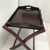 Table pliante avec plateau année 70
