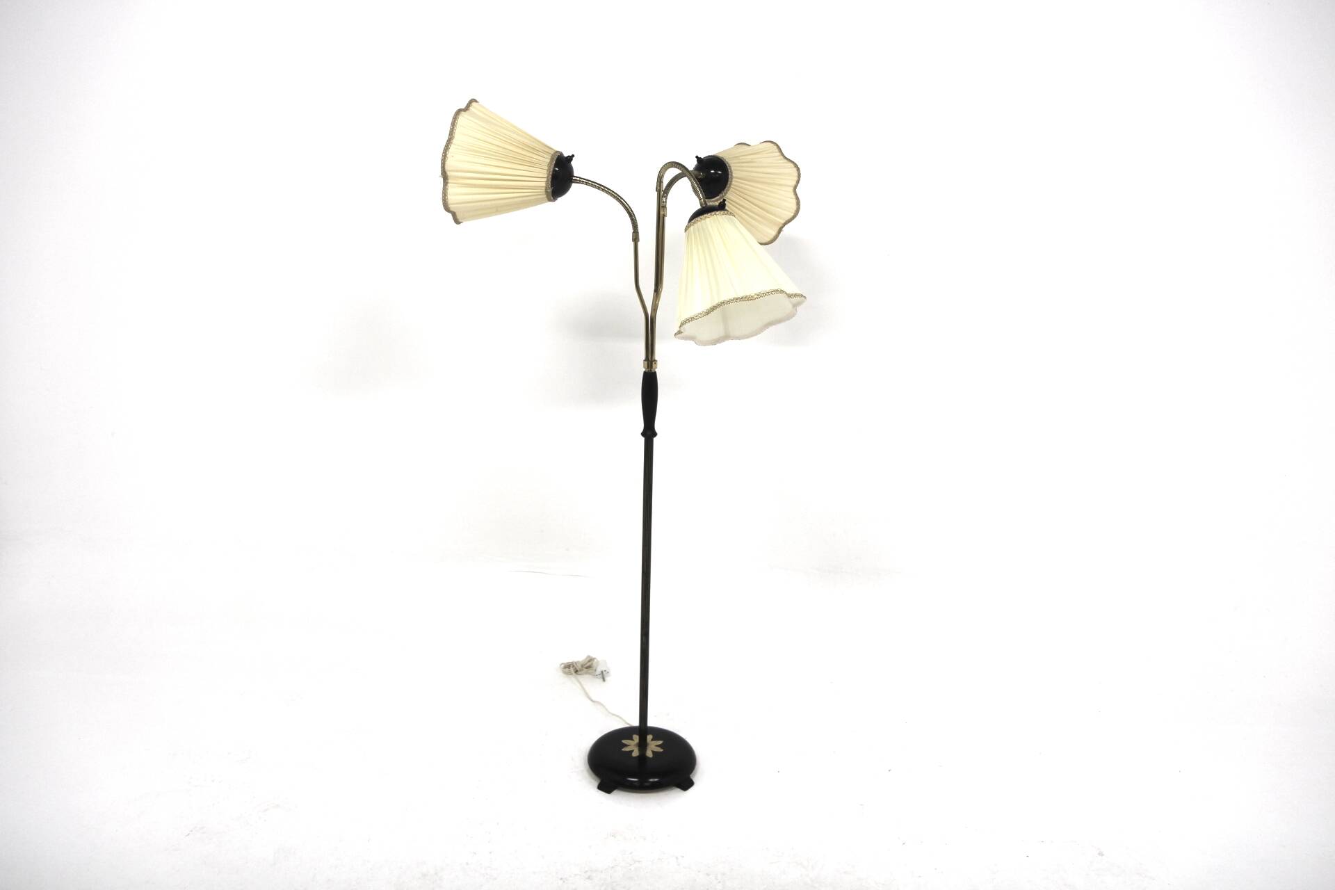 Scandinavian metal floor lamp, Sweden, 1960