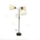 Lampadaire scandinave en métal, Suède, 1960