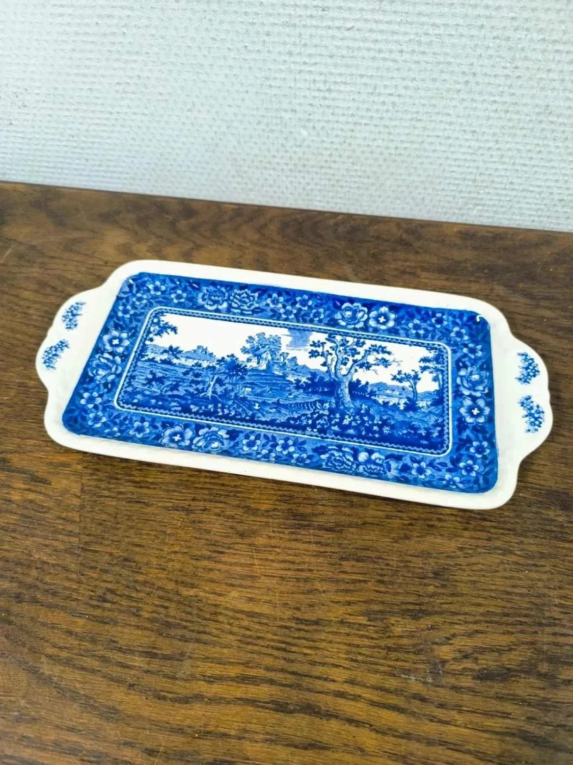 Rectangular cake dish Villeroy and Boch Rusticana blue