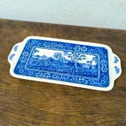 Rectangular cake dish Villeroy and Boch Rusticana blue