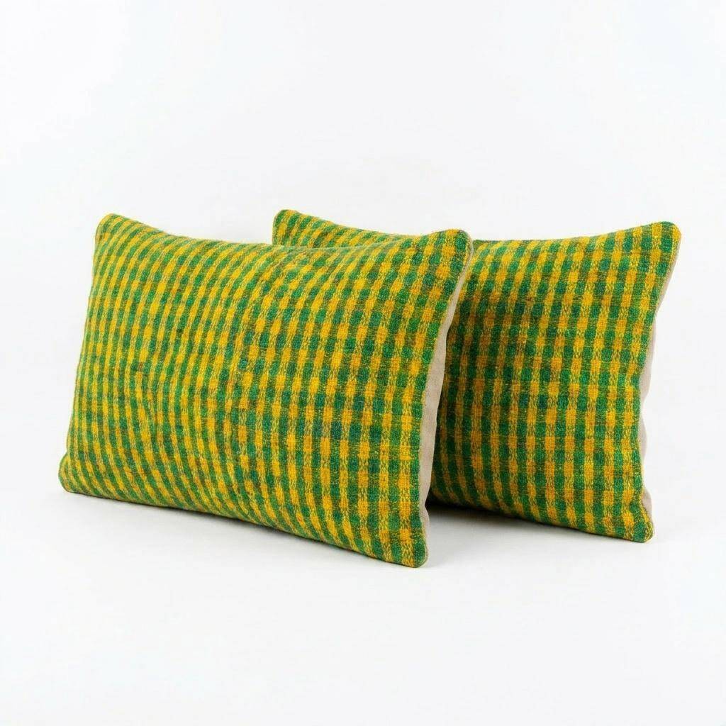 Set of 2 vintage Turkish cushion covers 41x61 cm