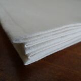6 old embroidered napkins