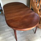 Table scandinave Samcom design Arne Hovmand Olsen Danemark, années 60
