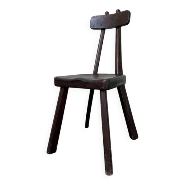 Chaise enfant brutaliste 1900
