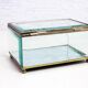 Beveled glass jewelry box