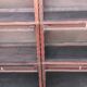 Large modular vintage display cabinet pierre cruiege for martin du