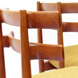 Five 1960s Danish Model 30 Dining Chairs by Poul Hundevad