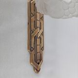 Pair of Art Deco period wall lamps