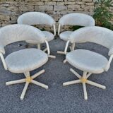 Vintage barber chair suite