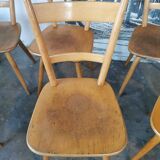 Set of 8 60s bistro chairs