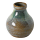 Small glazed stoneware ceramic vase signed, 1970