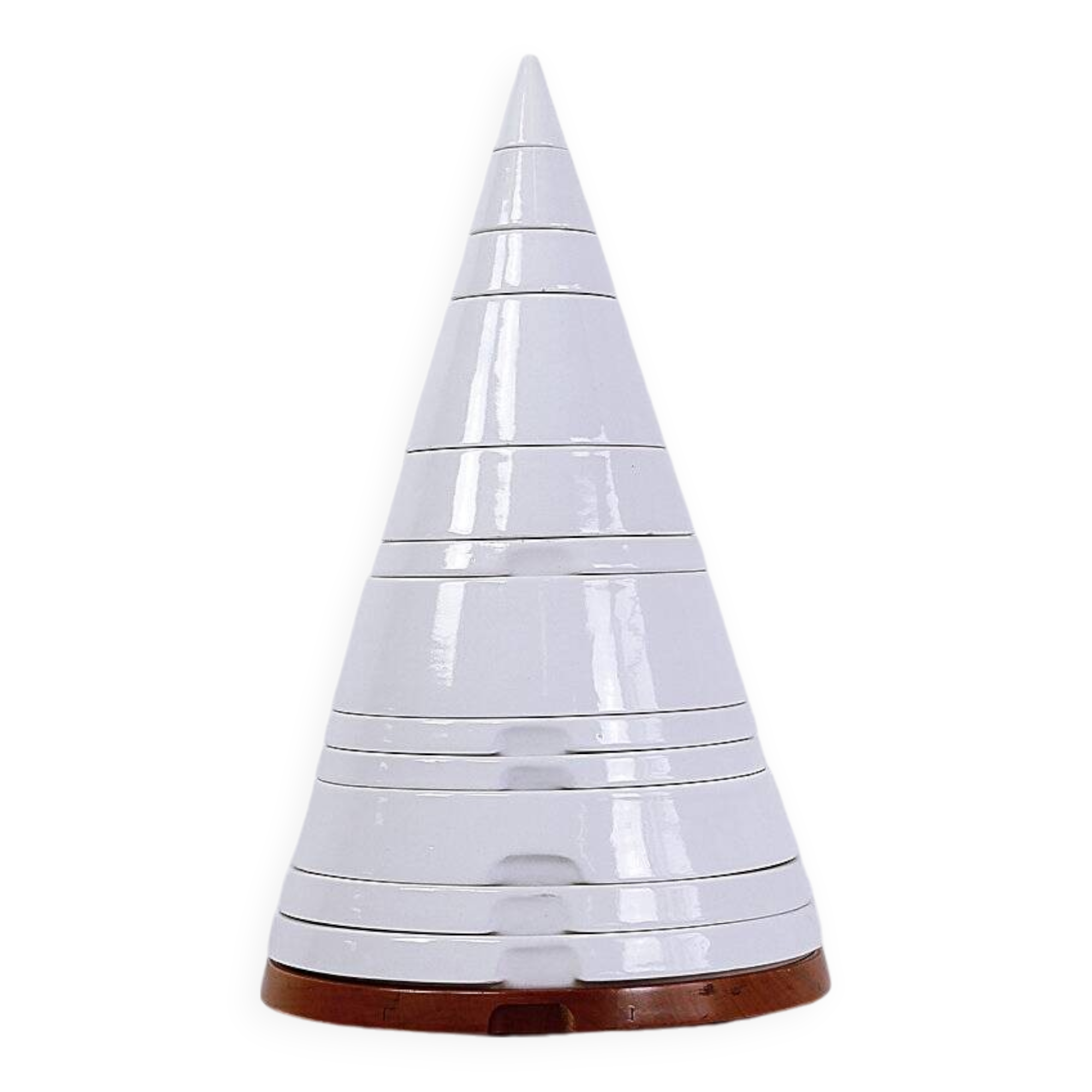 Ceramic "Pyramid" table service by Pierre Cardin - circa 1969