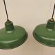 Pair of industrial lamps