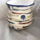 Vintage Vallauris vase signed