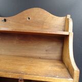 Walnut wall shelf, circa 1920/1930