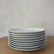 9 plates from Porcelaine du Berry