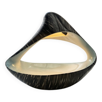 Ariele ceramic lamp, 1950s, Italy, Ariele Torino