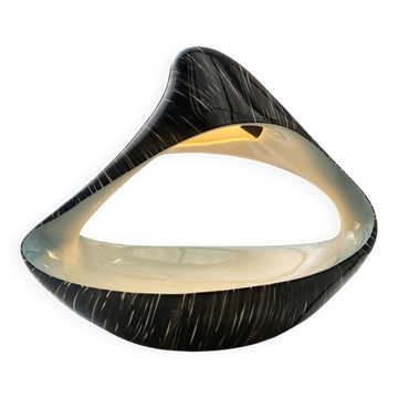 Ariele ceramic lamp, 1950s, Italy, Ariele Torino