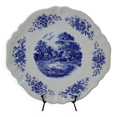 Plat à gâteaux Sarreguemines modèle Romantic