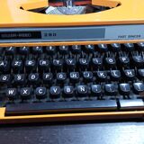 Silver Reed 280 Fast Spacer Orange Typewriter