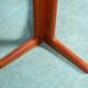 Danish design renovated dining table, sixties teak dining