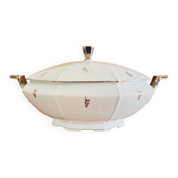 Soupière, Art Deco par Victoria China Tchécoslovaquie , 1920s