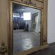 Lacquered wooden trumeau by Chevalier