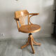 Thonet swivel office chair reissued