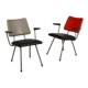 Chaises à cadre tubulaire, ensemble de 2