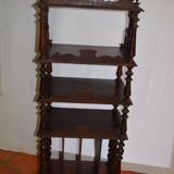 Shelf , rosewood music locker