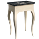 Wooden pedestal table