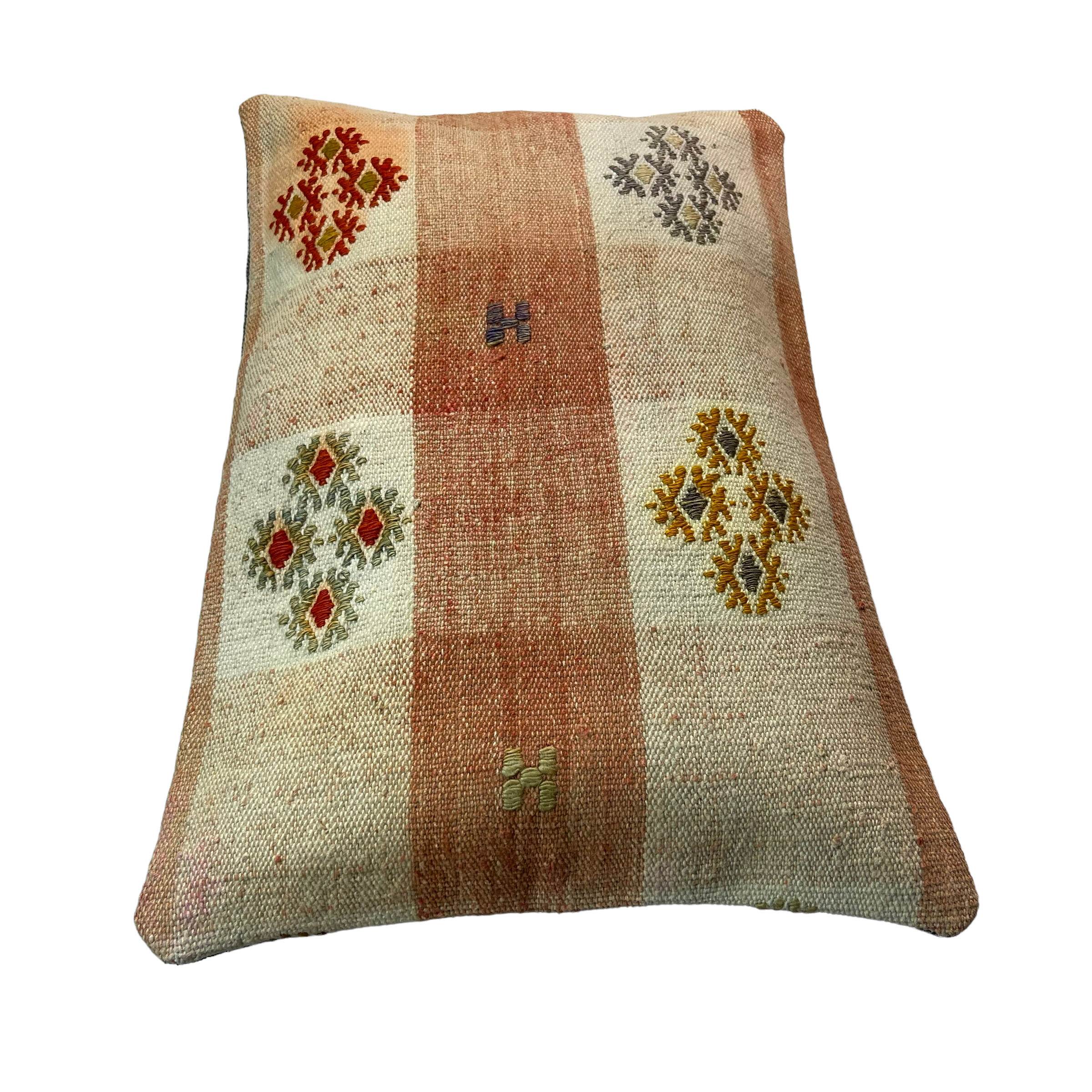Vintage turkish handmade cushion cover , 30 x 50 cm