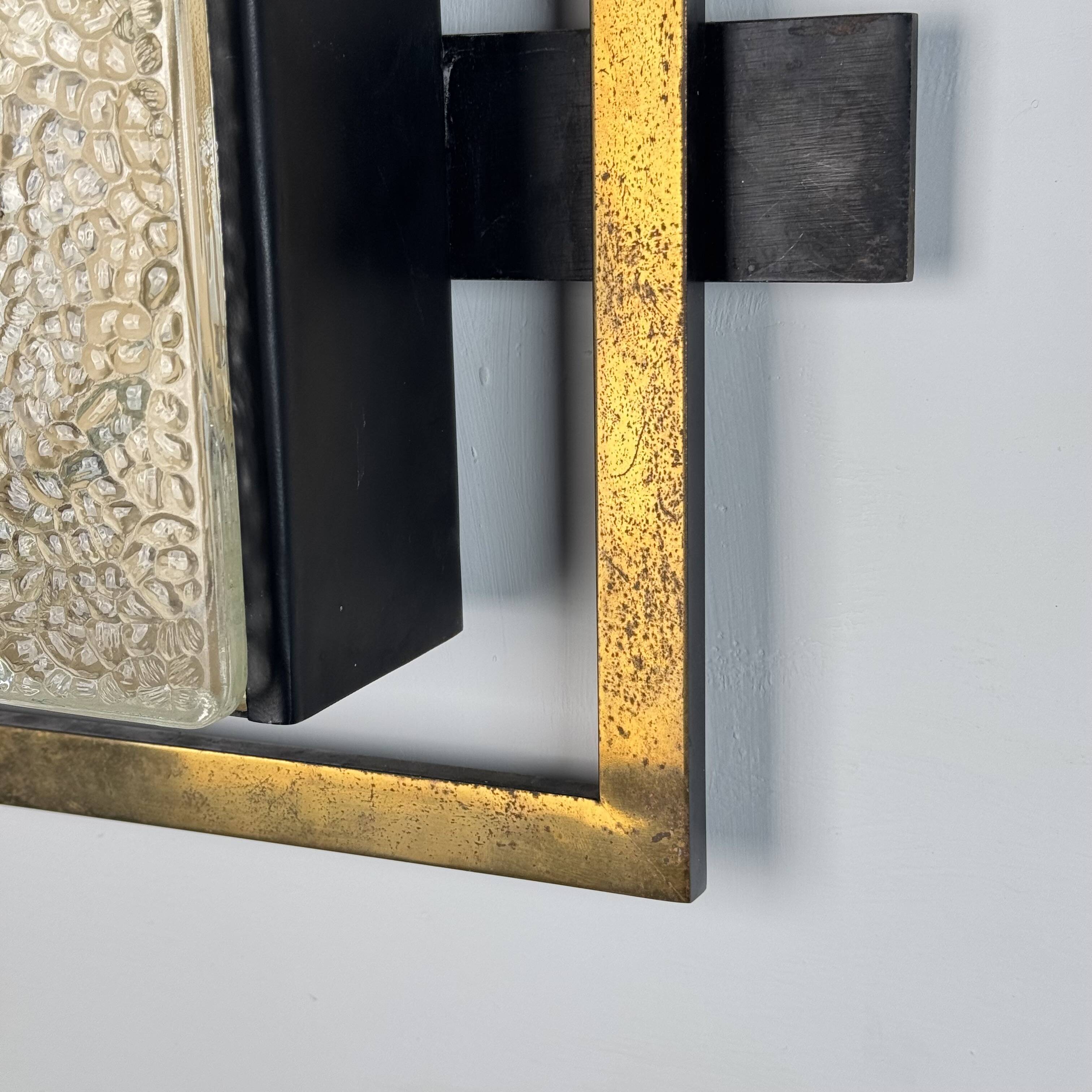 Pair of Wall Lights by Jacques Adnet, From the Nevada line, France 50s