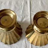 Paire de vases en bronze