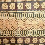 Old tapa. hanging of beaten bark cloth. oceania. 1° half of the xxth.