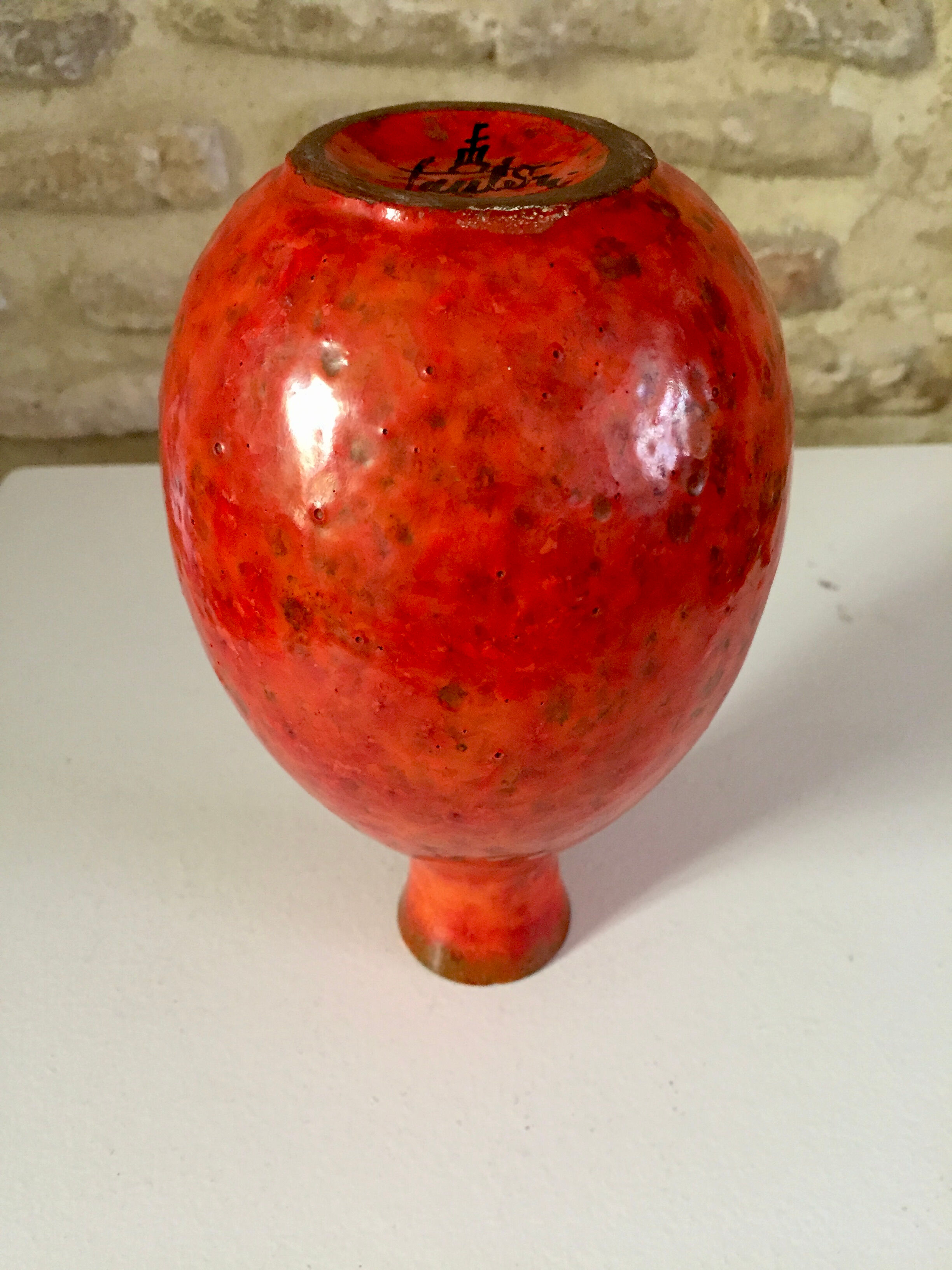 MARCELLO FANTONI VASE " GOURD "