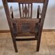 Fauteuil Noyer Rustique fin XIX eme siecle