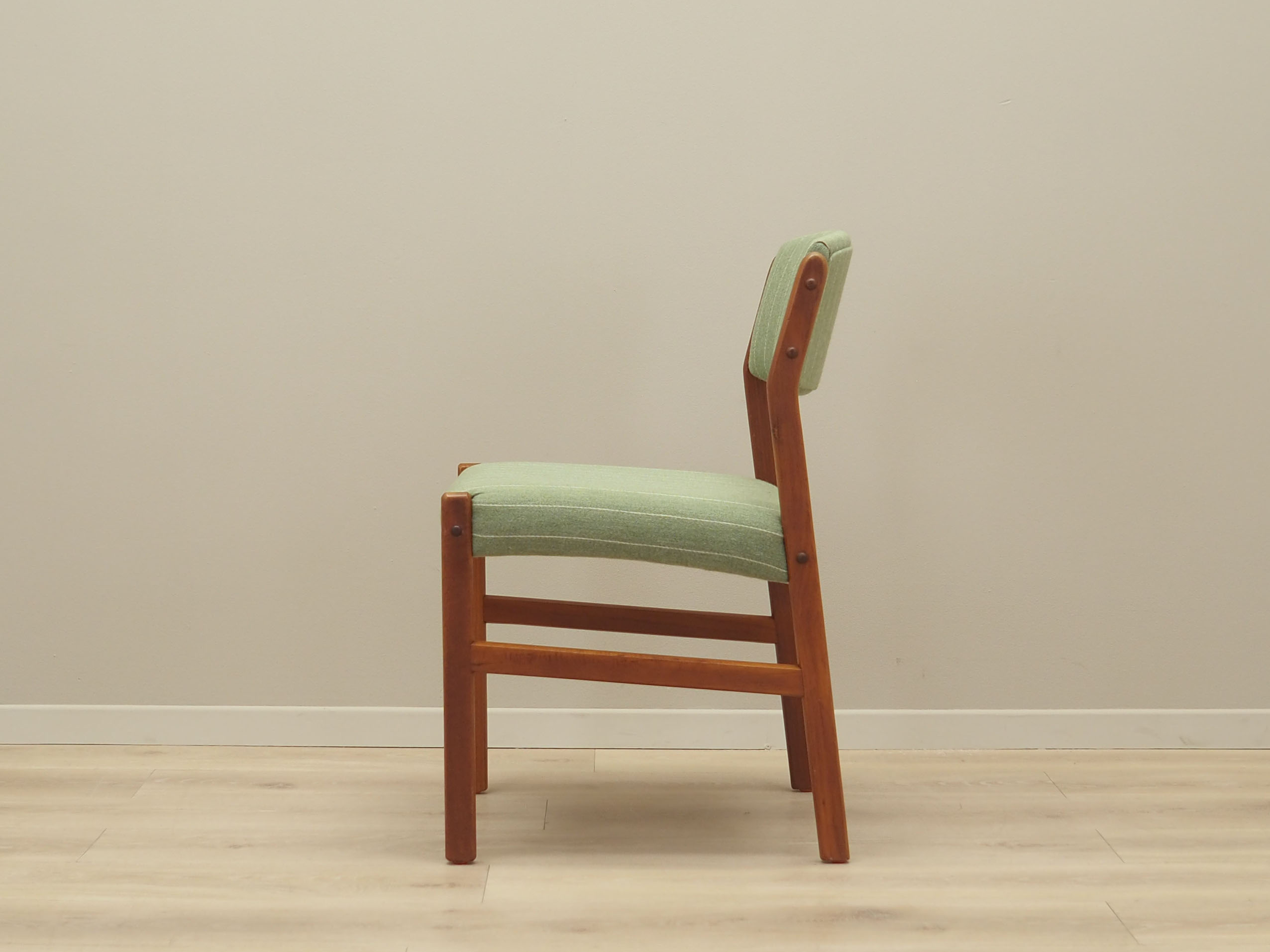 Set of six teak chairs, Danish design, 70s, production: Denmark