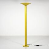 Italian metal floor lamp circa 1980 post Memphis