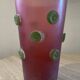 Large vintage “Scavo” vase in Murano glass